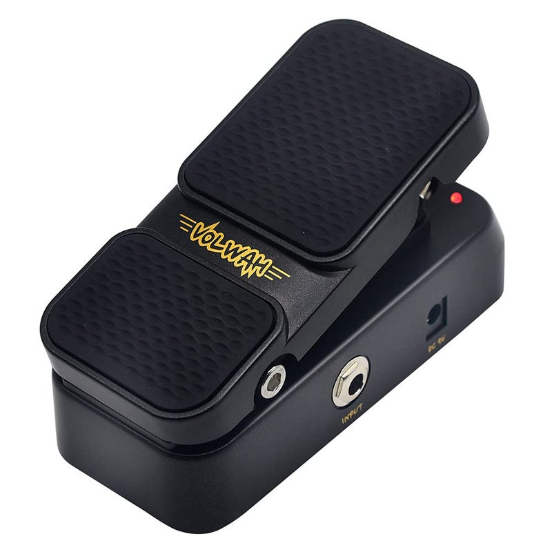 SONICAKE Active Volume & Wah Pedal, Mini 2 in 1 Combo Electric Guitar Effect Pedal with Wah Wah Active Volume Control - VolWah - Image 1
